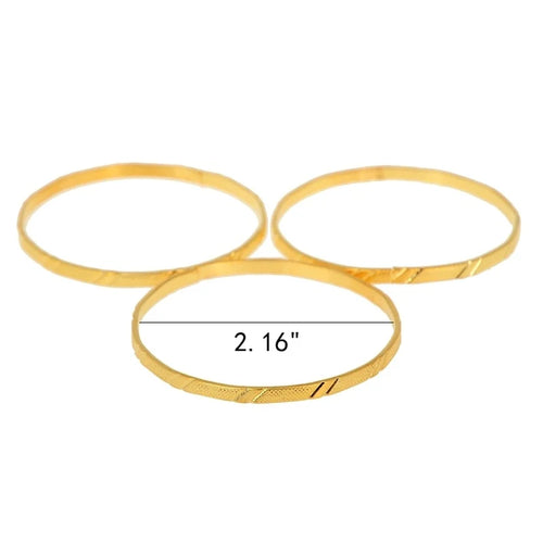 3Pcs/Lot Gold Plated Lovely Children Kid Baby Circle Bangle Bracelet Zinc Alloy High Quality Jewelry Gifts Bracelets
