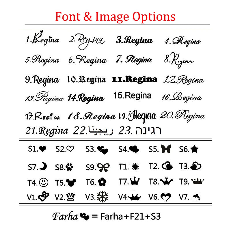 Treebud Custom Baby Name Jewelry Set Stainless Steel Personalized Nameplate Necklace Ring Bracelet Earring Kids Jewelry Gifts