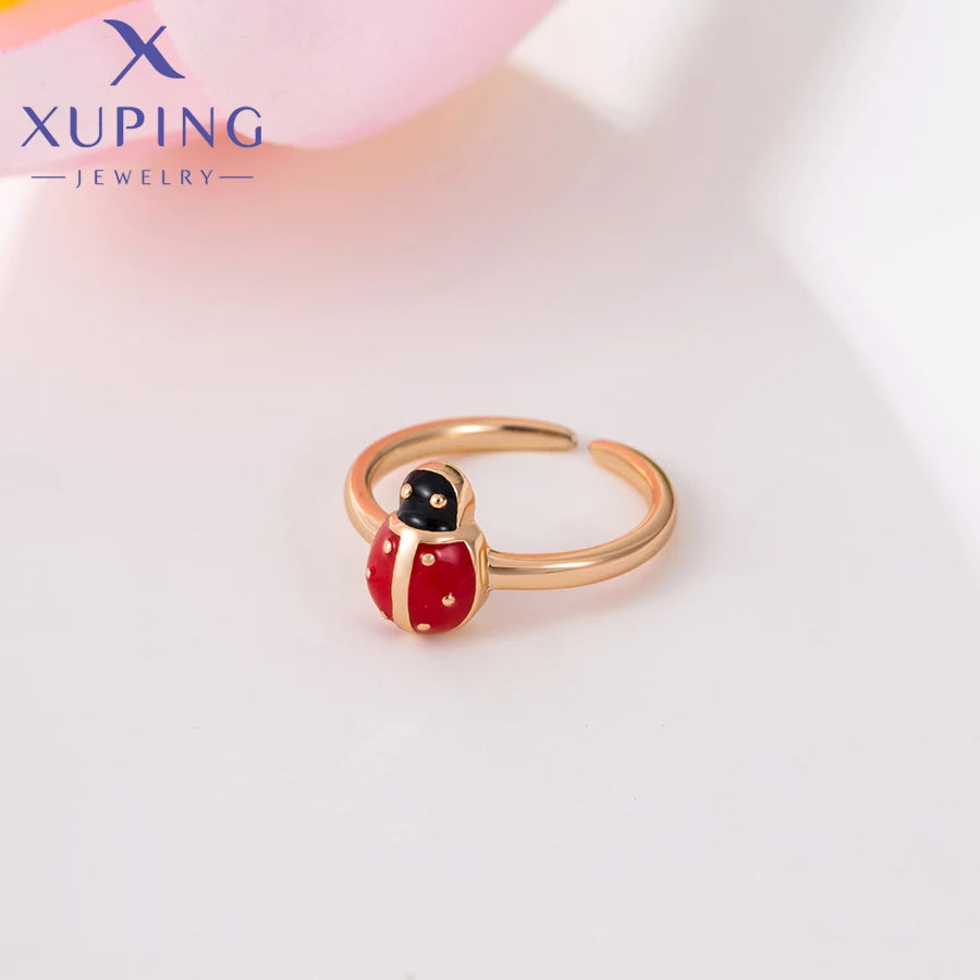 Xuping Jewelry New Arrival Baby Animal Pendant Necklace Hoop Earrings Set for Children Gift X000819326