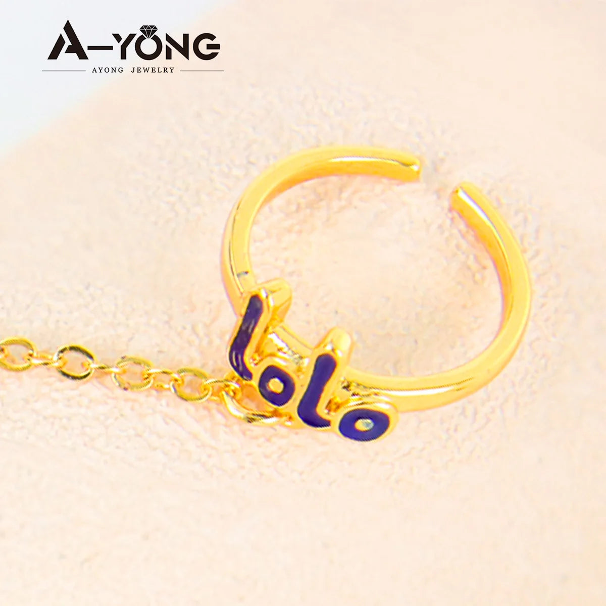 Saudi Arabia Muslim Kids Bracelet 21k Gold Plated Fashion Cute Copper Child's Bangles Dubai Luxury Children Jewelry Gifts