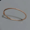 Top Quality Fashion Lovely Bangle Pure Sterling 925 Silver Jewelry For Women Design Bangle Cute Diamond Party Gift Jewelry Size6